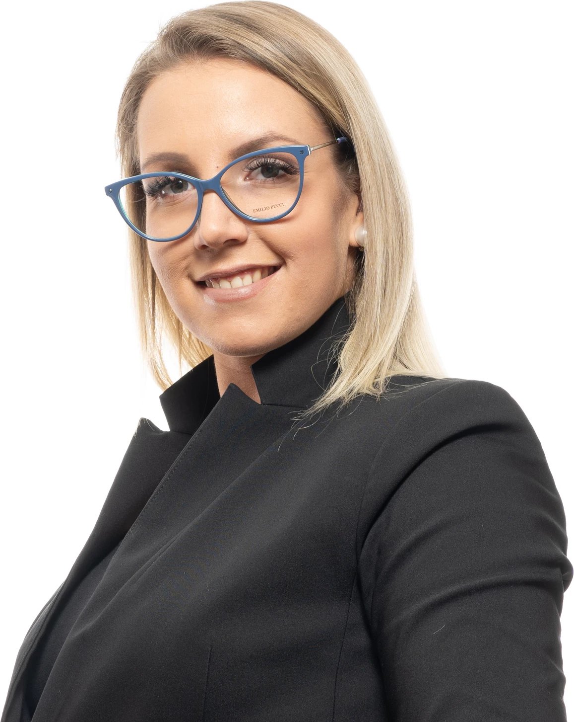 Korniza optike për femra Emilio Pucci, e kaltër