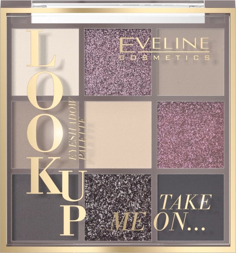 Paletë për sy Eveline Cosmetics Look Up Take Me On për femra, 1 paletë