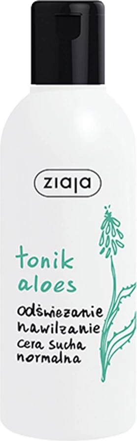 Tonik për fytyrë për femra Ziaja Aloe 200ml