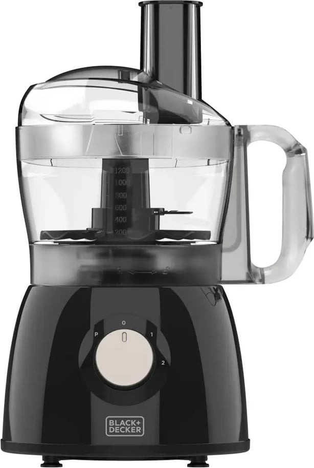 Blender multifunksionalë Black+Decker BXCH120E, 600W, 1.2L, i zi 