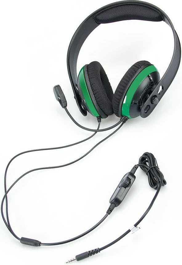 Kufje gaming Raptor HX200 stereo, me mikrofon, jeshile