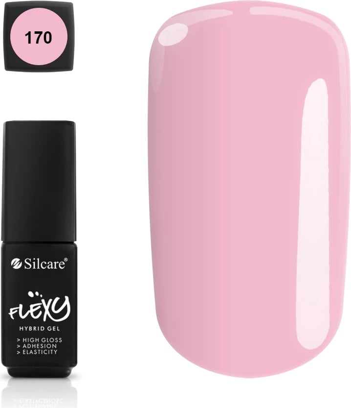 Llak për thonj Silcare Flexy Hybrid Gel 170, 4.5g