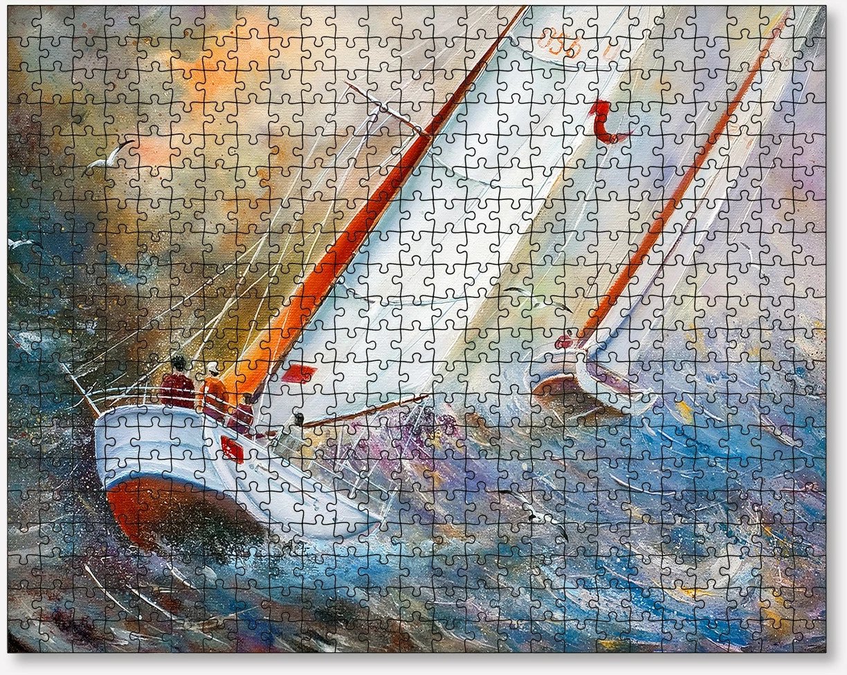 Puzzle 500 copa, shumëngjyrësh, Evila Originals, PZL_090_500