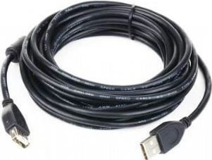 Kabllo Gembird, 1.8m, USB 2.0 A M/FM USB, e zezë