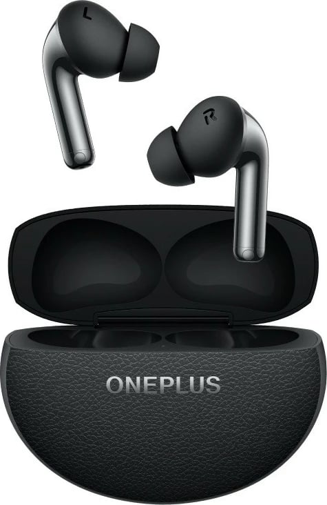 Kufje OnePlus Buds Pro 3, wireless, Bluetooth 5.4, me kuti karikimi, të zeza