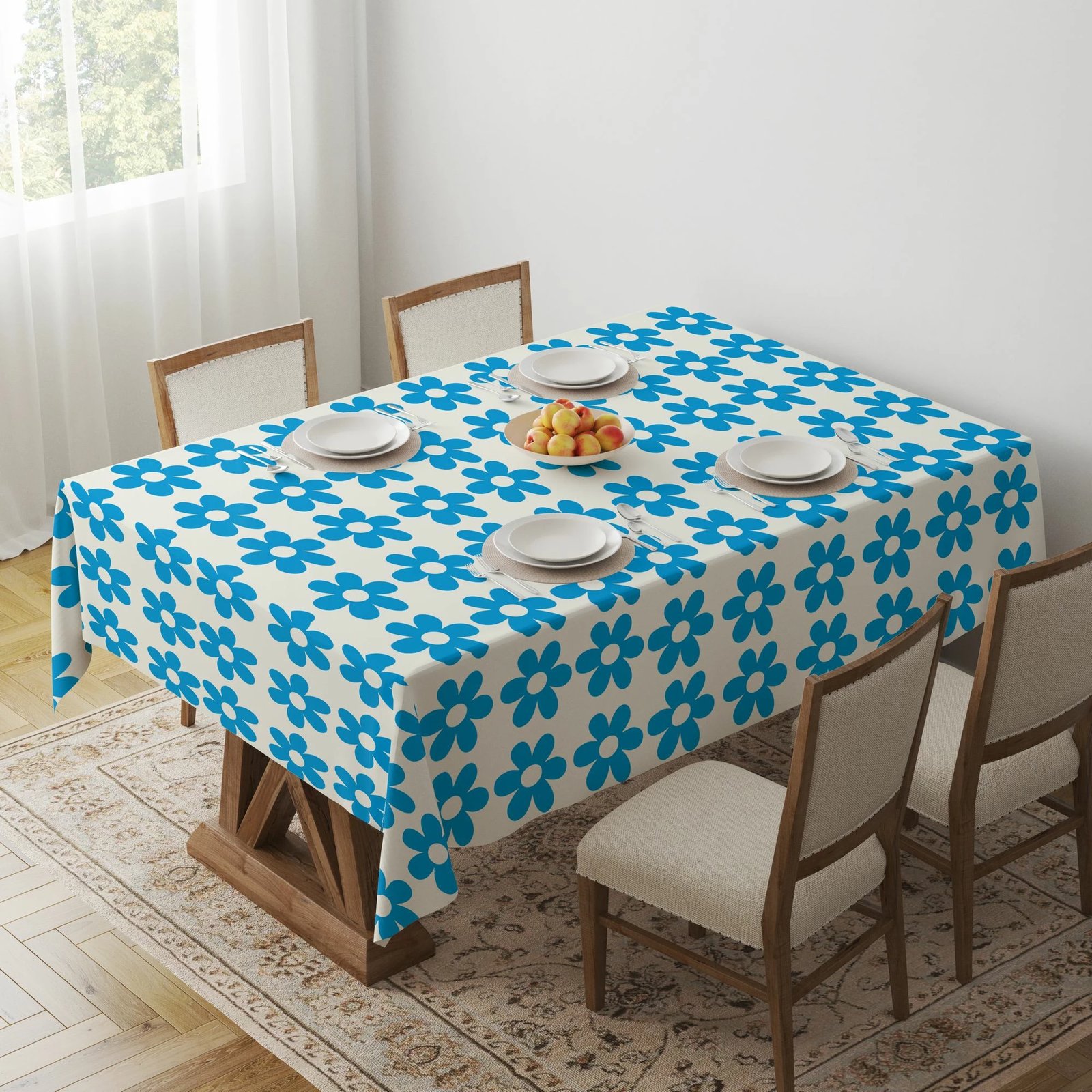 Mbulesë tavoline Hermia, Gravellamb2, 140x220