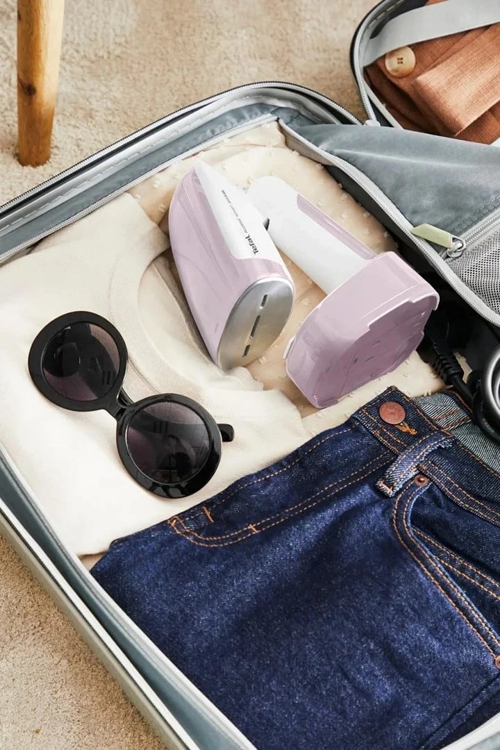 Hekur me avull për rroba Tefal DT3050, 1300 W, 0.12 L, Rozë/Bardhë