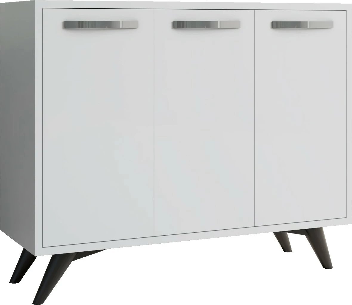 Komodë multifunksionale Hanah Home, Piffa, e bardhë