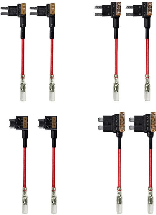 Set kabllo Type-C për kamera makine Redtiger RTH30GS, me module mbrojtëse dhe adapterë siguresash