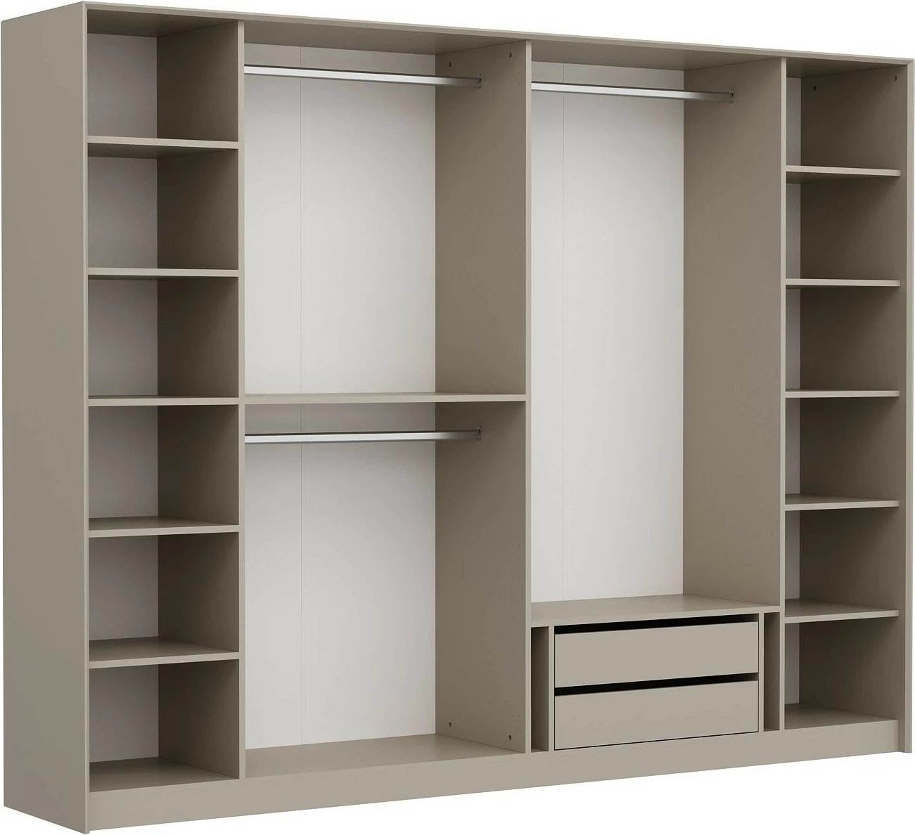 Dollap Skye Decor, ngjyrë e bardhë, ari, fume, Luxe - 7937