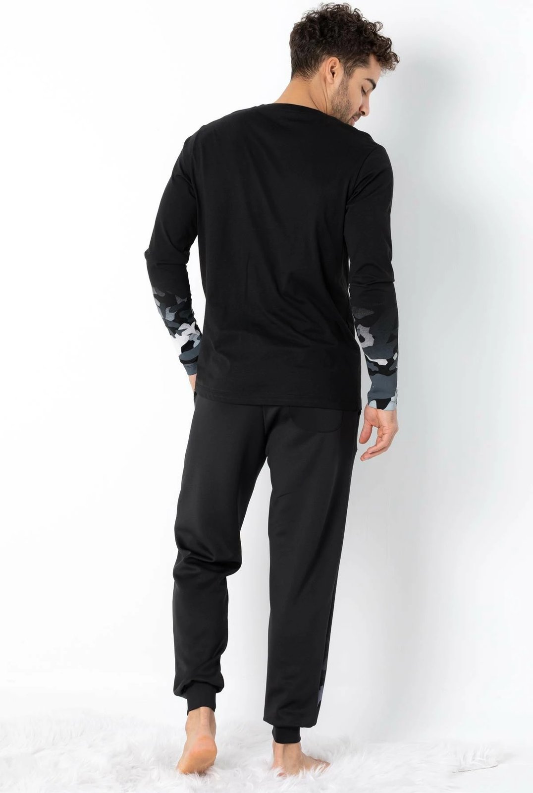 Pizhama për burra, ngjyrë e zezë, Jumeon, 002-000690004