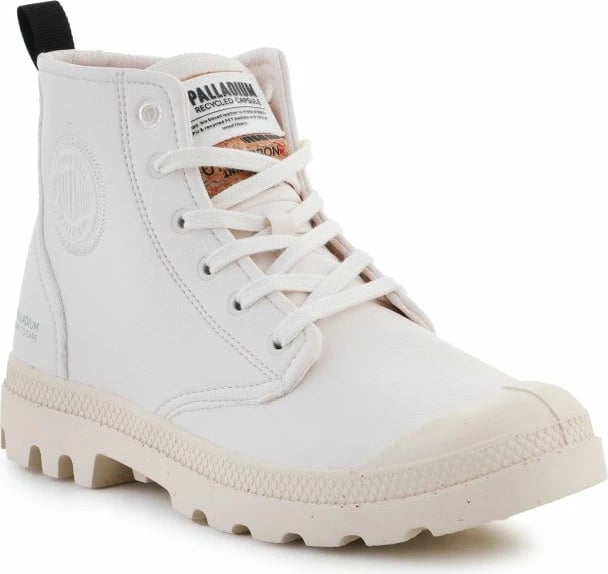Këpucë Palladium për meshkuj dhe femra, të bardha