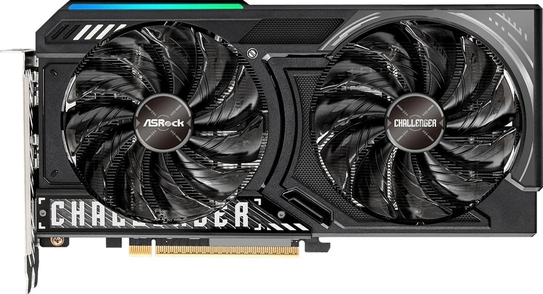 Kartë grafike Asrock AMD Radeon RX 9060 XT Challenger, 16 GB GDDR6, e zezë