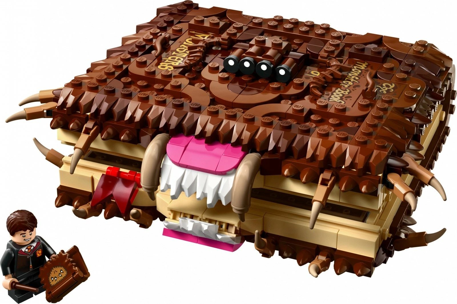 Set LEGO Harry Potter 76449, The Monster Book of Monsters me dhëmbë, 518 pjesë