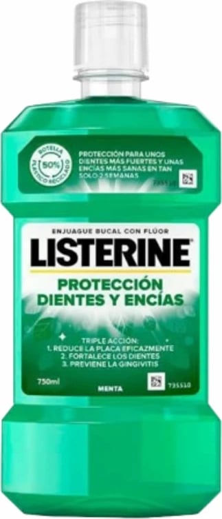 Shpëlarës goje Listerine Teeth and Gums unisex 750ml