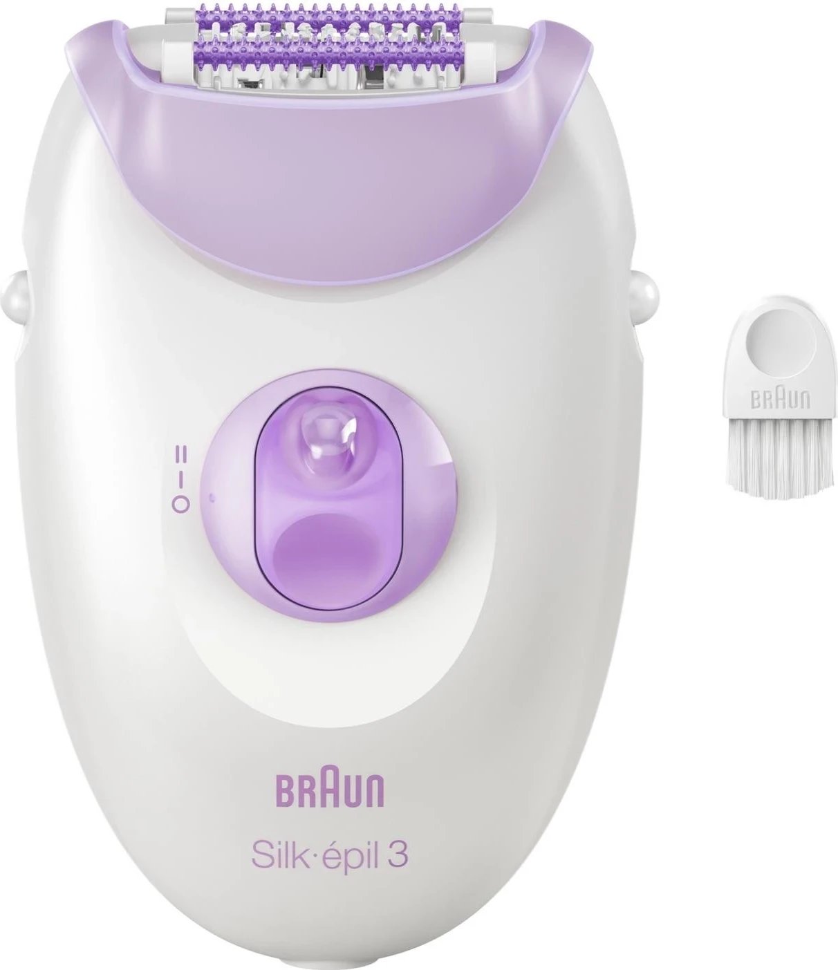 Epilator Braun Silk-épil 3 3-000, bardhë-vjollcë