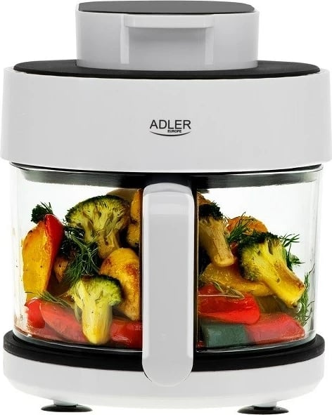 Fritezë me ajër të nxehtë Adler AD 6316, 3L, 1200W, E zezë