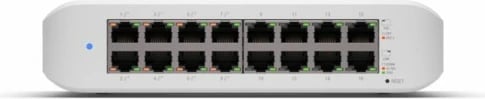Switch Ubiquiti UniFi Switch Lite 16 PoE, L2, Gigabit Ethernet, i bardhë