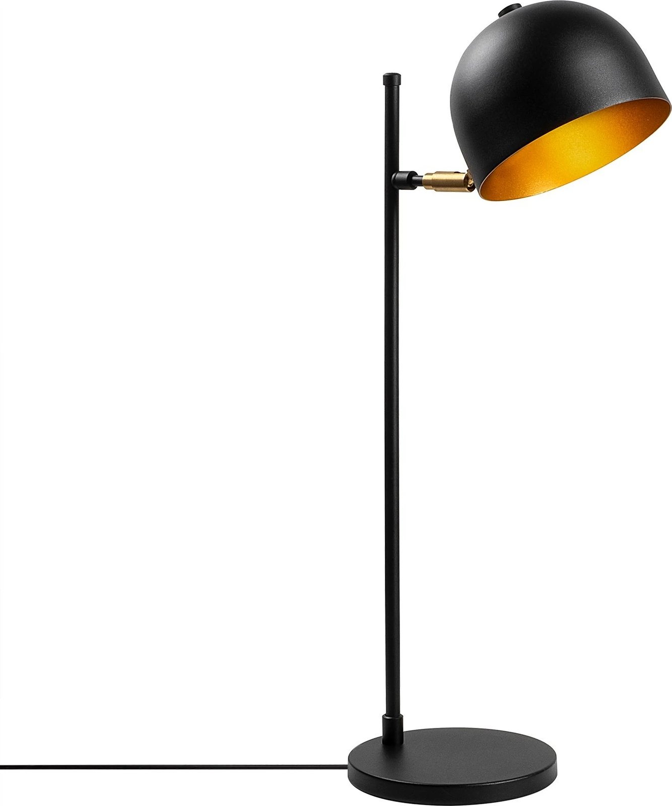 Llambë tavoline Opviq, Alfa - 13007-US, e zezë dhe ari