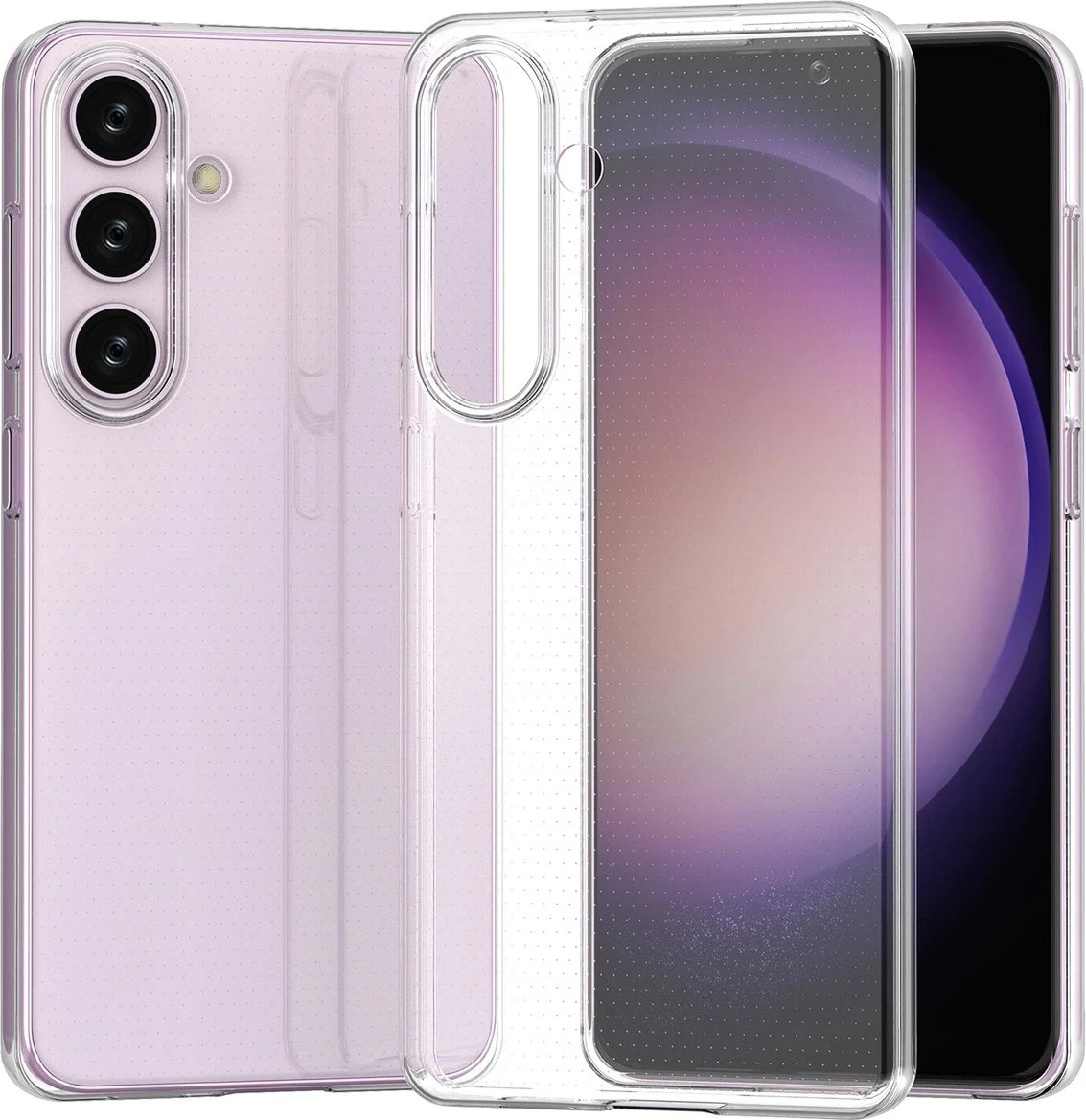 Mbështjellës celular, Hurtel Ultra Clear 0.5 mm për Samsung Galaxy S25 FE, TPU fleksibël, transparent