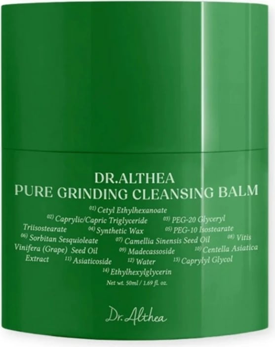 Balm pastrues fytyre Dr. Althea Pure Grinding Cleansing Balm për femra 50ml
