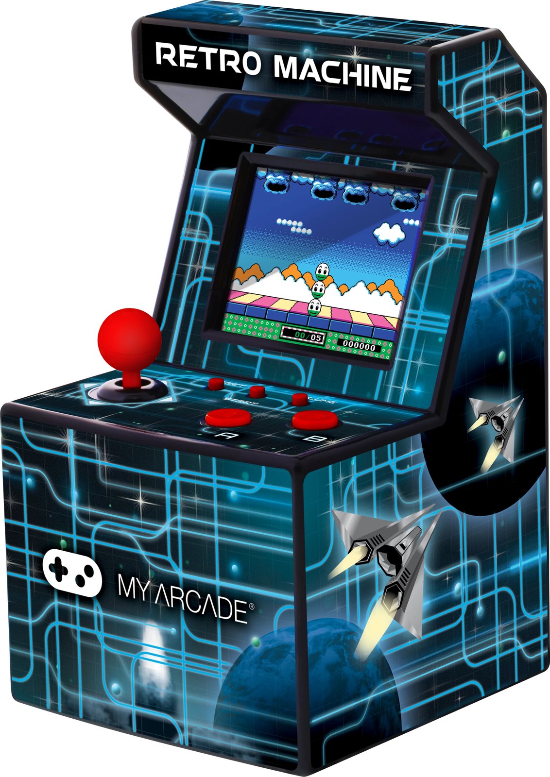 Paisje portative me 200 lojëra, My Arcade DGUN-2577, 8 bit