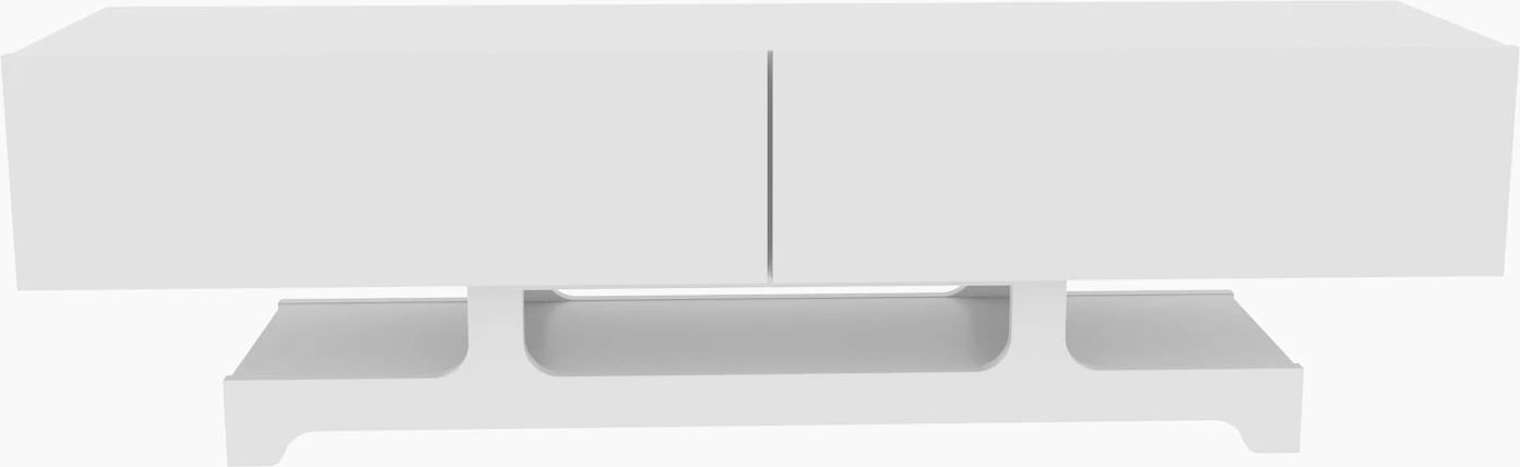 Komodë TV Skye Decor, e bardhë, Tera