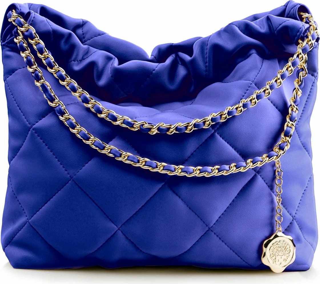 Çantë krahu, ngjyrë sax blue, Vince Camuto, Milan