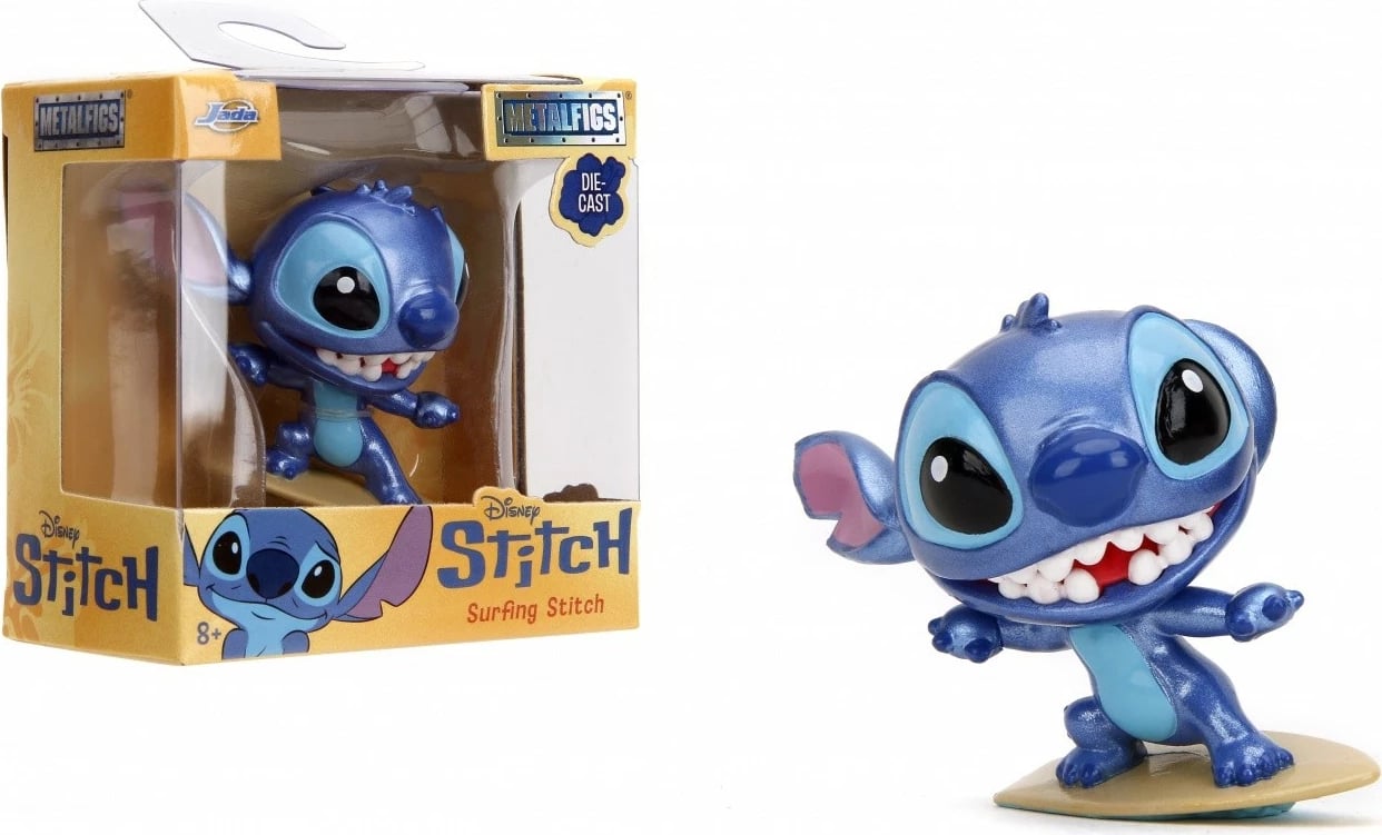Figurë metalike Stitch JADA TOYS, 6.5 cm, 4 lloje Figurë metalike Stitch JADA TOYS, 6.5 cm, 4 lloje