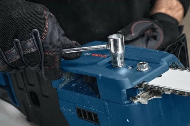 Sharrë elektrike Bosch GKE 18V-40 Professional, 18V, pa kabllo, 40cm, zi/kaltër/kuqe