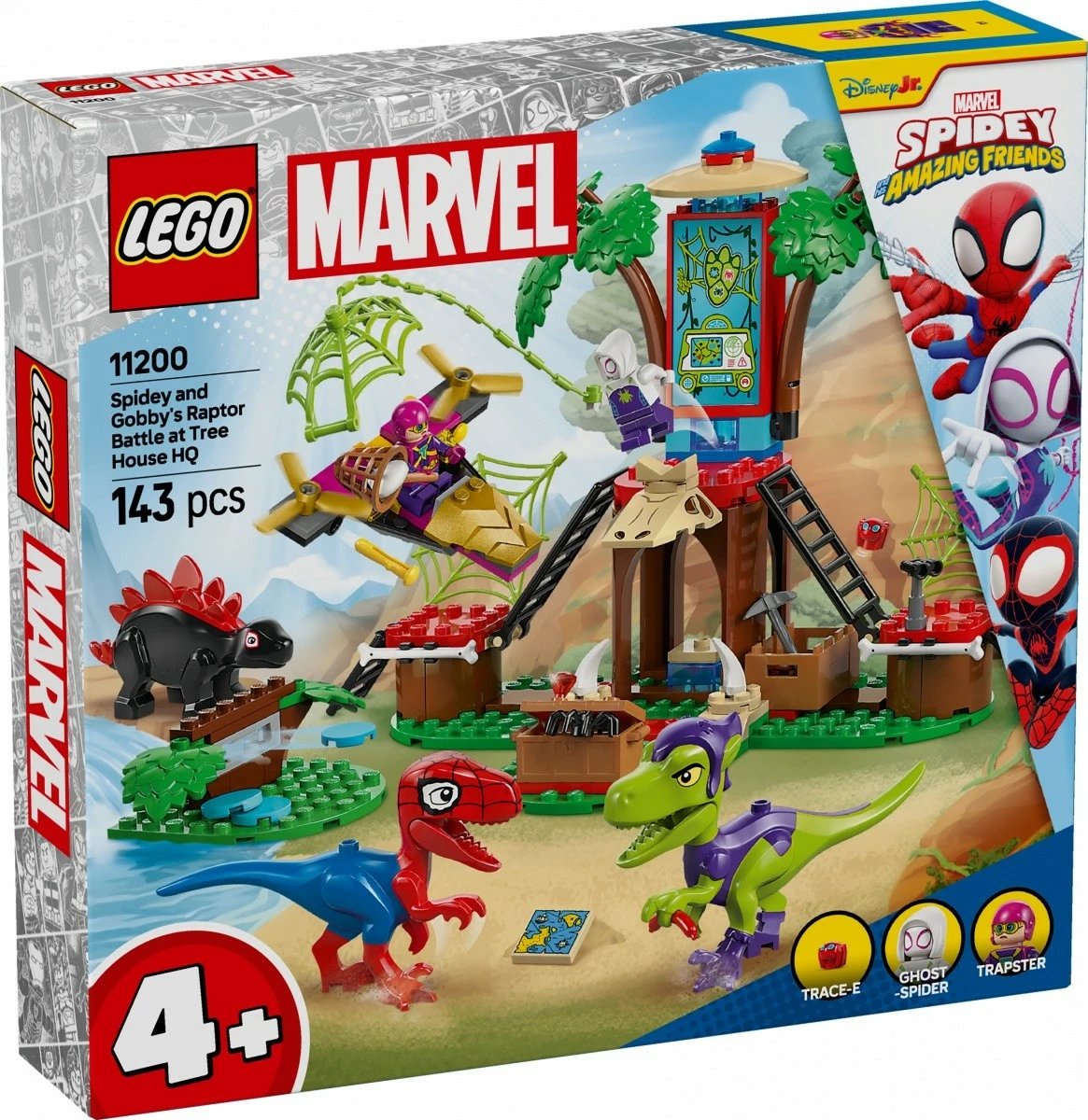 Set LEGO Marvel Spidey and Amazing Friends 11200, 143 pjesë, për fëmijë, shumëngjyrësh