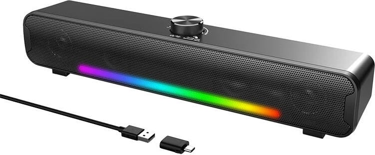 Altoparlant gaming ONIKUMA L16, 10W (5W x2), Bluetooth 5.3, RGB, i zi