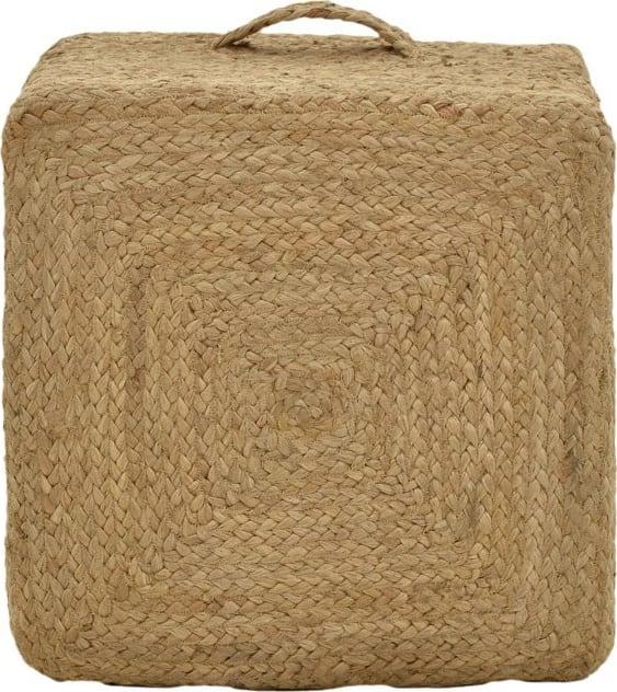 Karrige për bar Tresa, natyrale, 100% jute, 40x40x40 cm