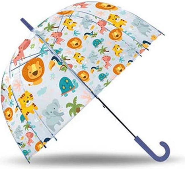 Çadër transparente EUROSWAN "Animals", Ø46cm