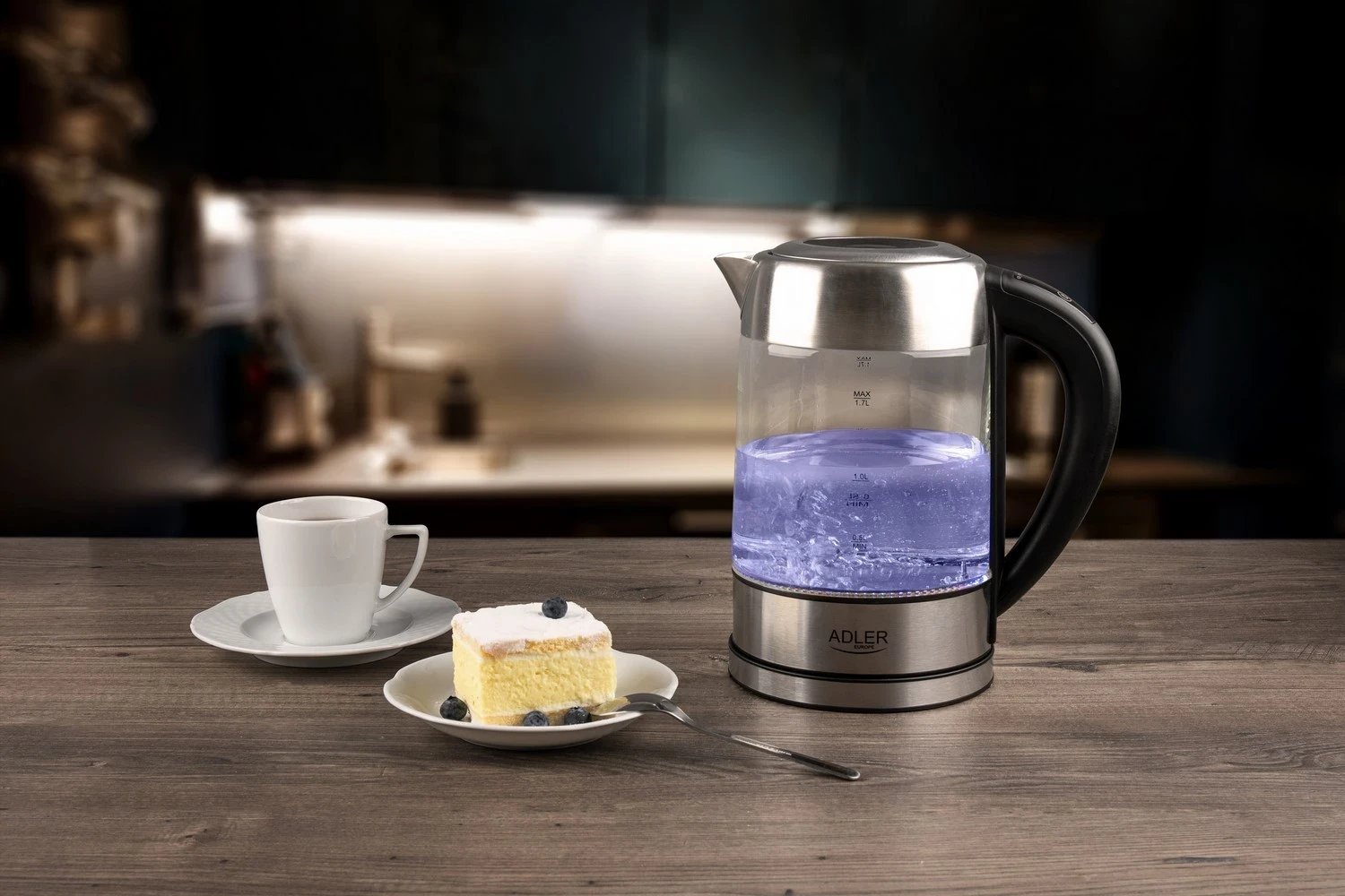 Çajnik Adler AD 1247, 1.7L, inox