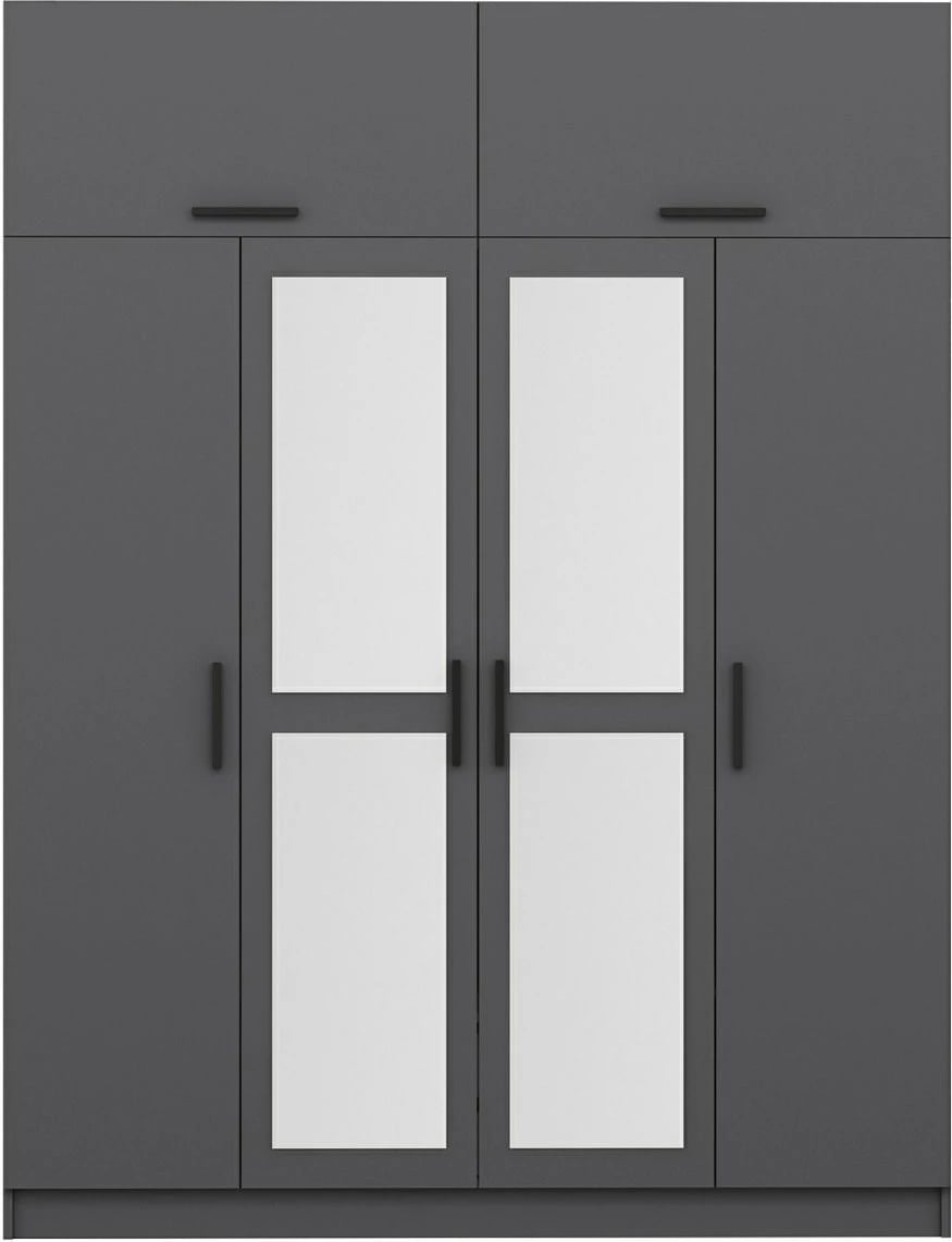 Dollap Skye Decor, ngjyrë antracit, 5274