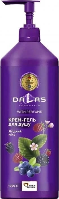 Xhel dushi për femra Dalas Berry Mix 1000g Xhel dushi për femra Dalas Berry Mix 1000g