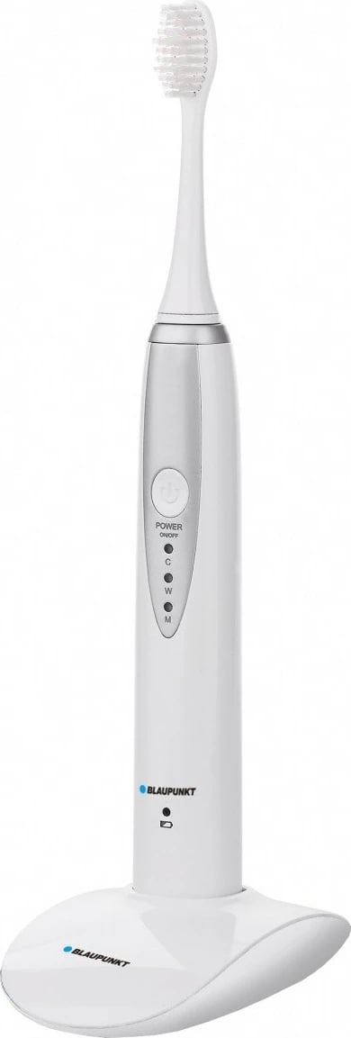 Furçë dhëmbësh elektrike Blaupunkt DTS601, UltraSonic, e bardhë, me 3 koka zëvendësuese