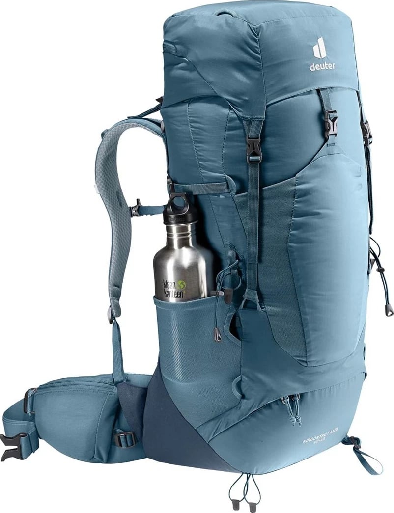 Çanta për trekking Deuter Aircontact Lite 40 + 10, e gjelbër