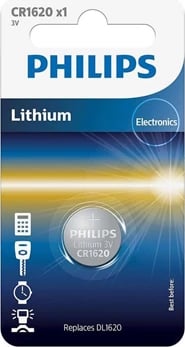 Philips Bateria CR1620 Litium