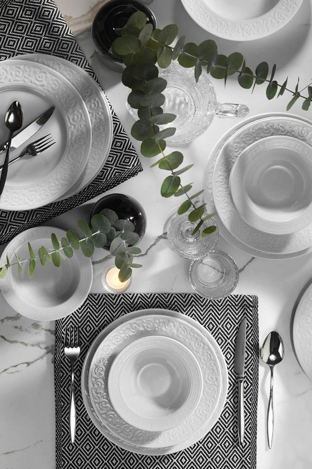 Set enësh për drekë (36 copë), Hermia Concept, ACL36YT00