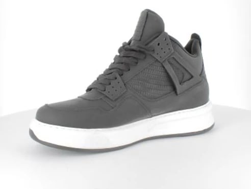 Patika të fella për meshkuj BASKETS028, të zeza