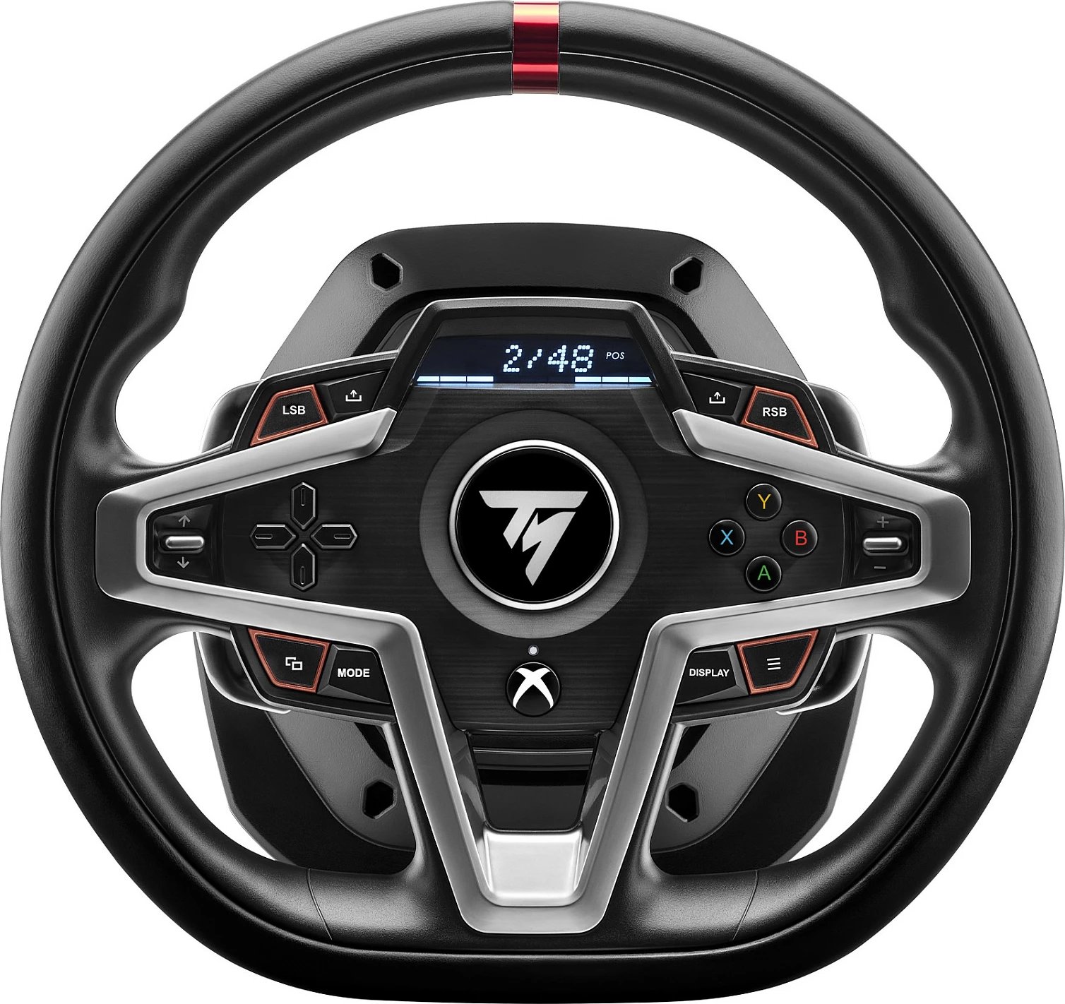 Timon lojrash Thrustmaster T248X, me pedale, për PC/Xbox, i zi