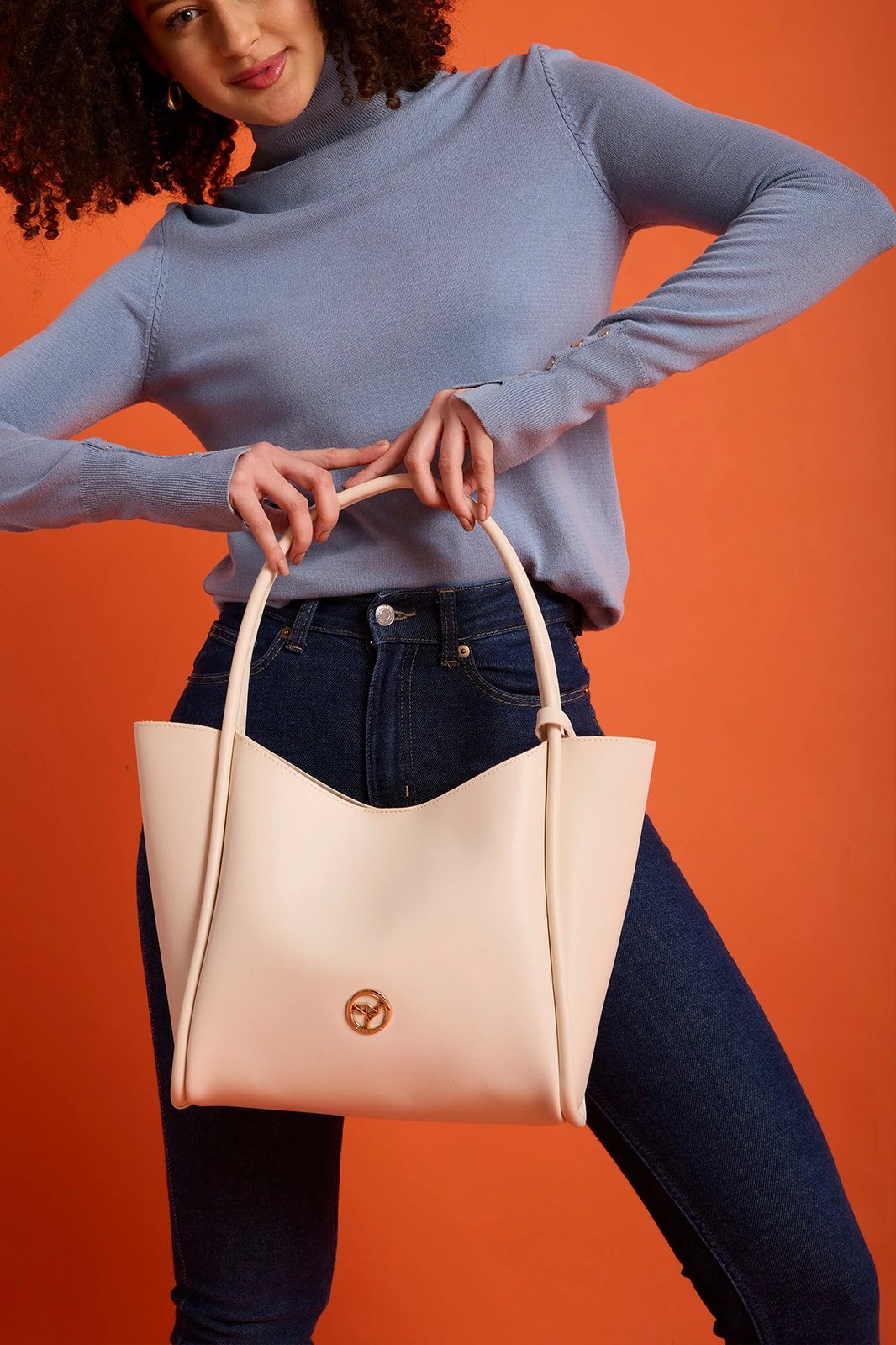 Çantë krahu Zoozie Bags, Athinë, bezhë