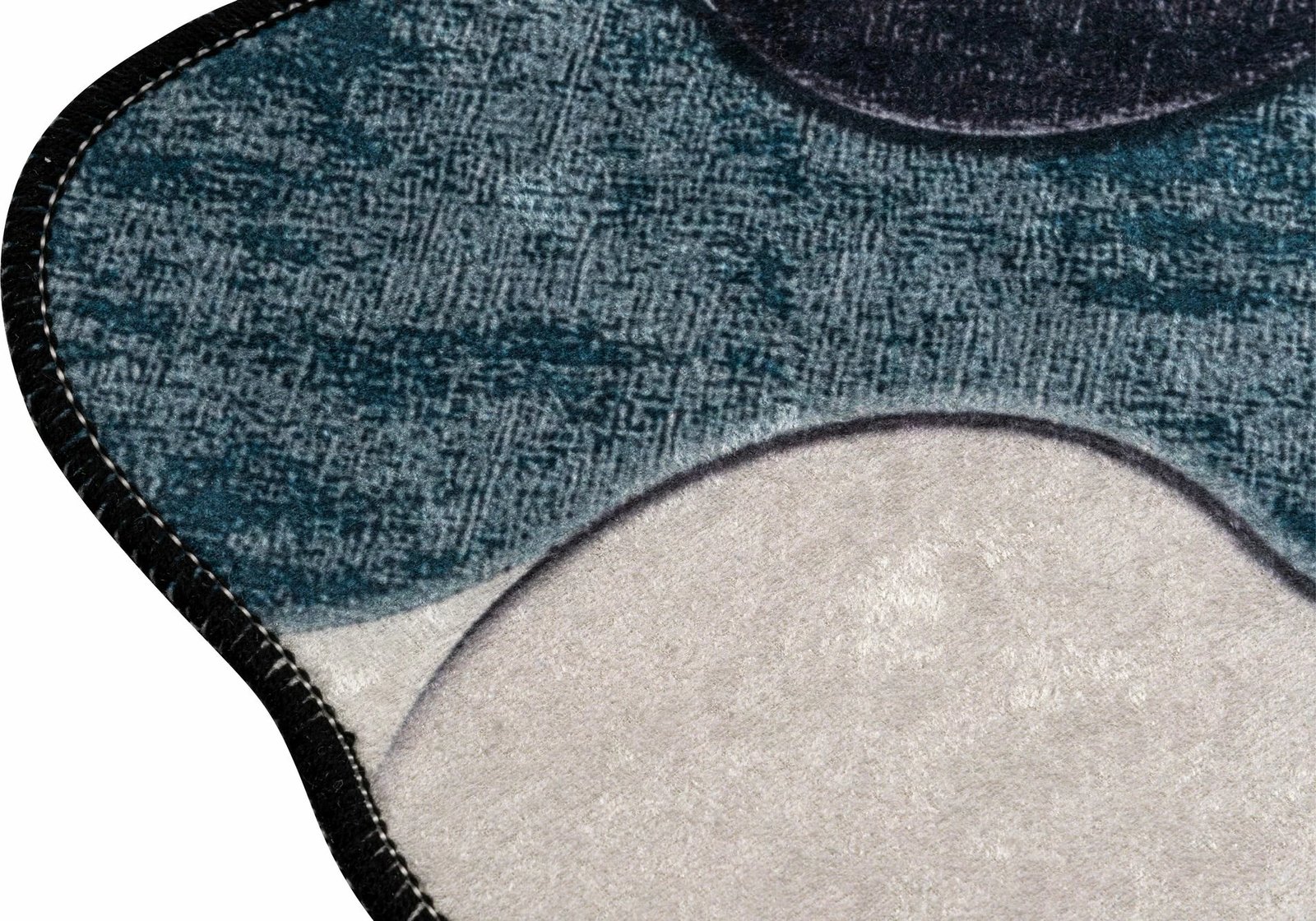 Set tapetash për banjo (2 copë), Mijölnir, rrethore, ngjyrë kaltër