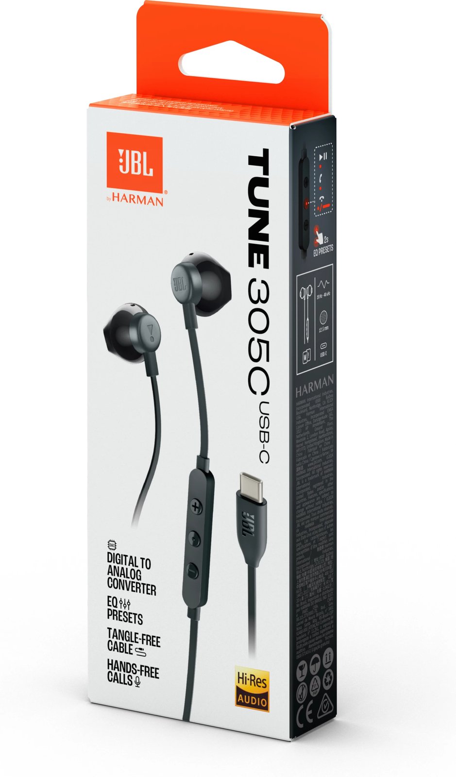 Kufje Me Kabëll JBL TUNE 305 C USB-C