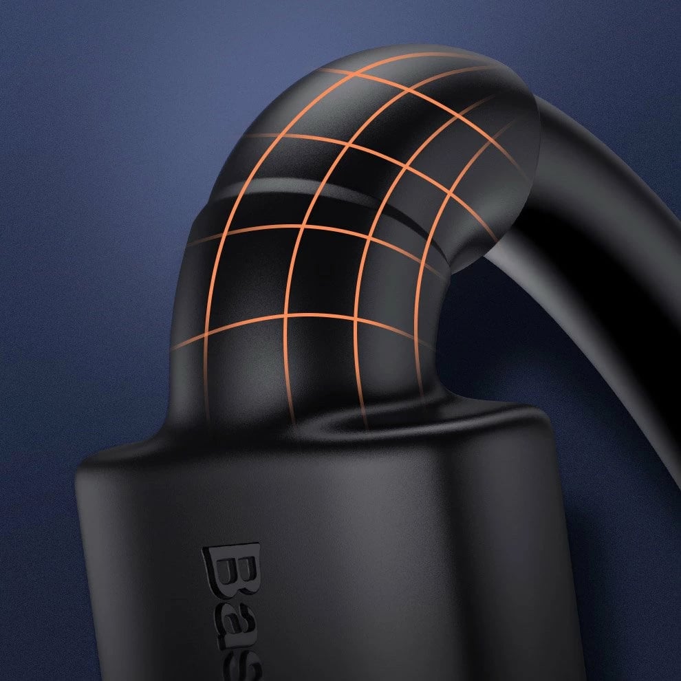 Kabllo HDMI Baseus Cafule CADKLF-F01, 2m, 4K 60Hz, e zezë