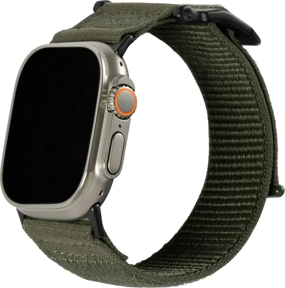 Rrip për Apple Watch Ultra, UAG Urban Armor, i zi, rezistent ndaj ujit