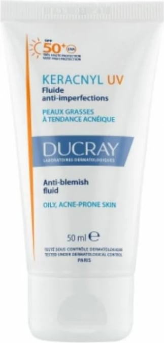 Krem fytyre me SPF Ducray Keracnyl UV 50ml