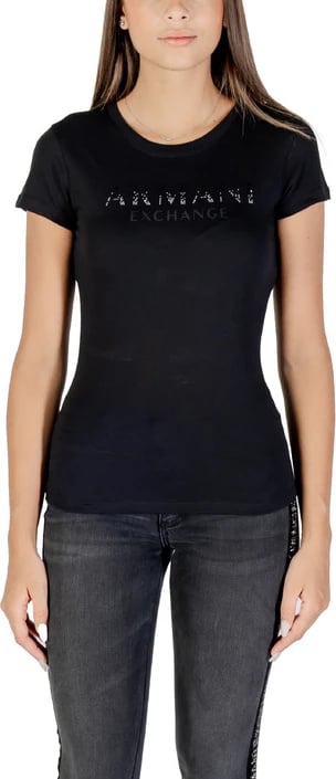 Maicë Armani Exchange donna femra, e zezë
